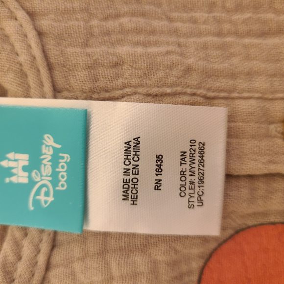 2 PACK DISNEY TIGGER/POOH COTTON JUMPERS - 3/6M - Picture 5 of 7